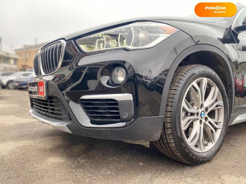 BMW X1, 2015, Бензин, 2 л., 109 тис. км, Позашляховик / Кросовер, Чорний, Вінниця 27043 фото