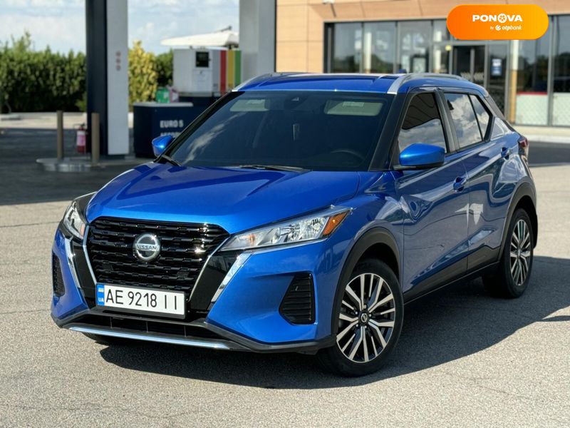 Nissan Kicks, 2021, Бензин, 1.6 л., 35 тис. км, Позашляховик / Кросовер, Синій, Дніпро (Дніпропетровськ) 29502 фото