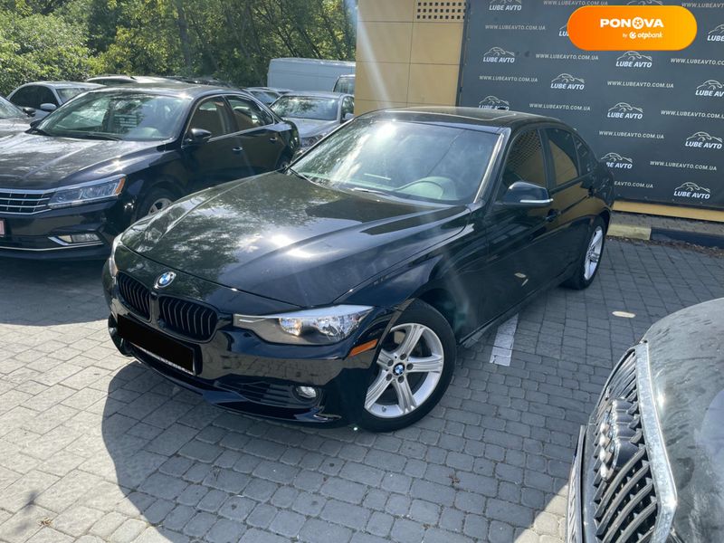 BMW 3 Series, 2013, Бензин, 2 л., 135 тыс. км, Седан, Чорный, Львов 111048 фото