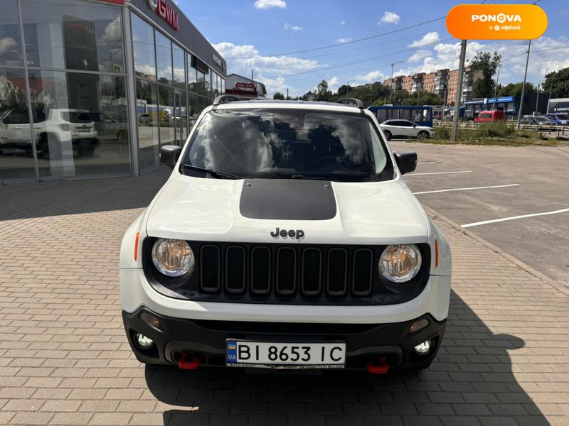 Jeep Renegade, 2016, Бензин, 2.36 л., 211 тис. км, Позашляховик / Кросовер, Білий, Полтава 103455 фото