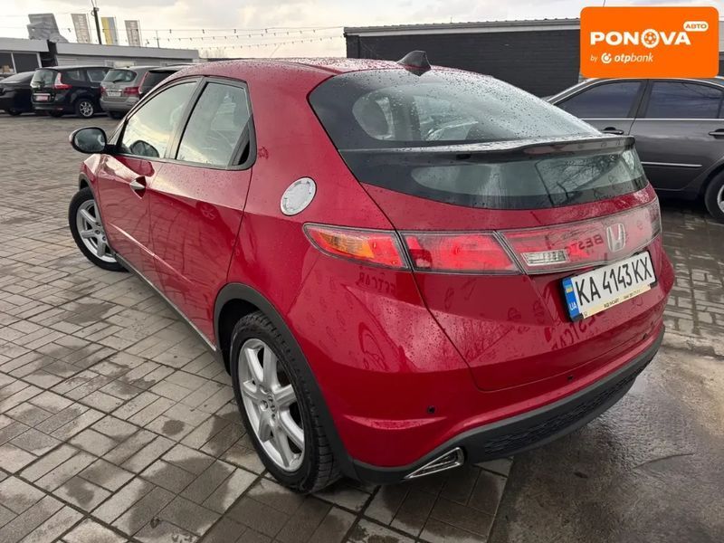 Honda Civic, 2008 р., Газ пропан-бутан / Бензин, 200 тис. км, Хетчбек, Червоний, Дніпро (Дніпропетровськ) AT-10412890 фото