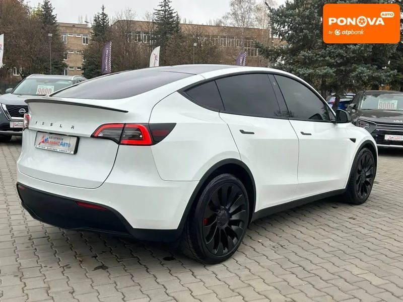 Tesla Model Y, 2021 р., Електро, 61 тис. км, Позашляховик / Кросовер, Білий, Кривий Ріг AT-10404556 фото