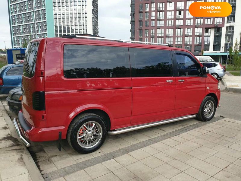 Volkswagen Transporter, 2011, Дизель, 1.97 л., 269 тыс. км, Минивен, Красный, Киев Cars-Pr-148813 фото