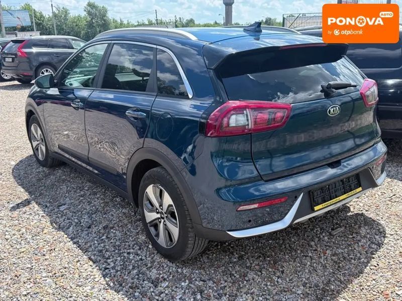 Kia Niro, 2018 г., Гибрид (HEV), 131 тыс. км, Хетчбек, Синий, Софіївська Борщагівка AT-10419392 фото