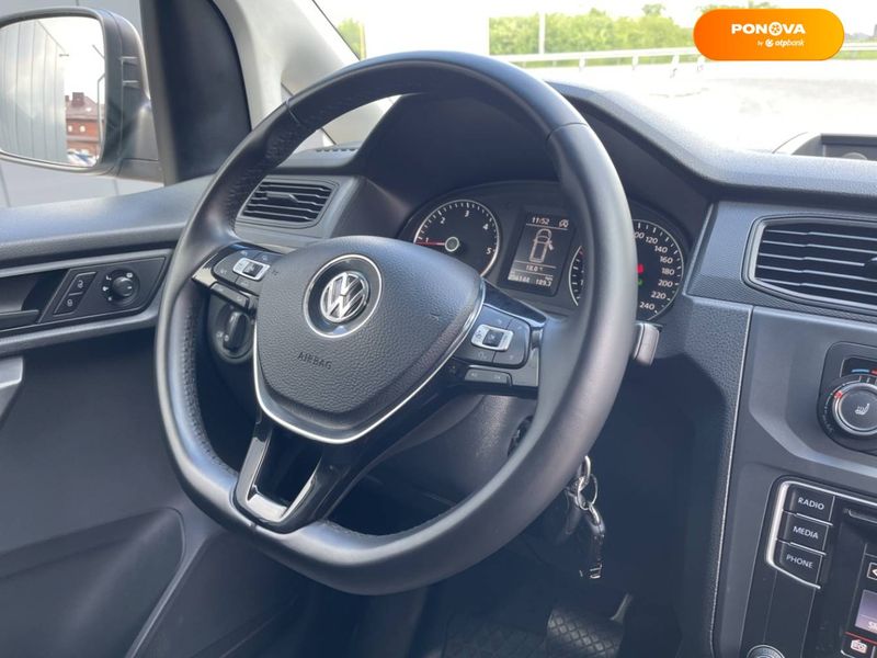 Volkswagen Caddy, 2017, Дизель, 2 л., 255 тис. км, Мінівен, Білий, Рівне 42041 фото