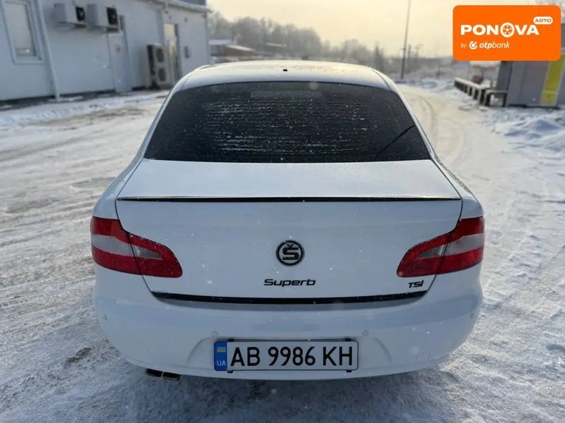 Skoda Superb, 2011 р., Бензин, 161 тис. км, Седан, Білий, Вінниця AT-10408159 фото