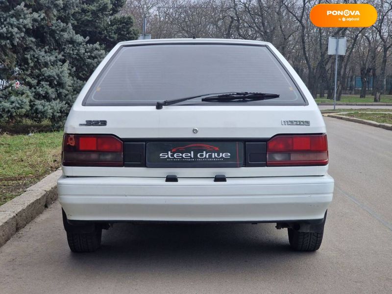 Mazda 323, 1989, Газ пропан-бутан / Бензин, 1.6 л., 240 тыс. км, Хетчбек, Белый, Николаев 21549 фото