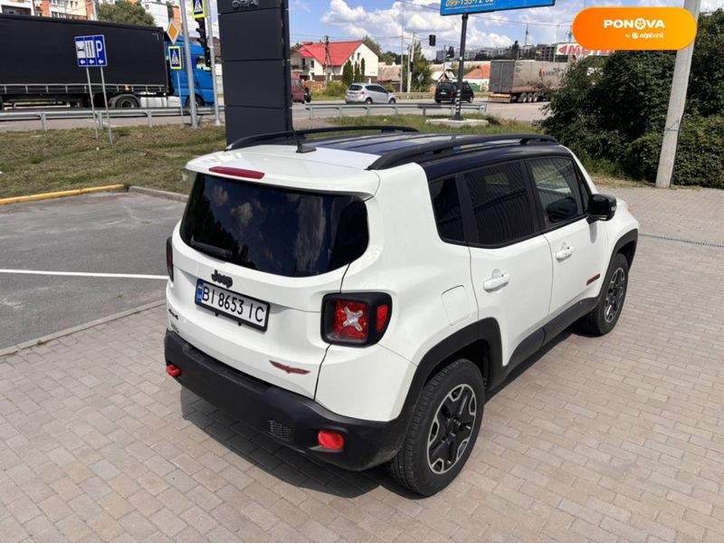 Jeep Renegade, 2016, Бензин, 2.36 л., 211 тис. км, Позашляховик / Кросовер, Білий, Полтава 103455 фото