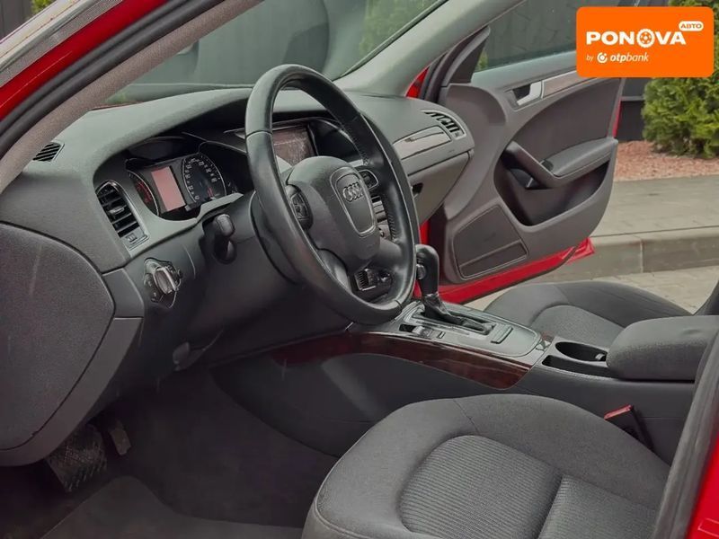 Audi A4, 2010 р., Бензин, 199 тис. км, Седан, Червоний, Дніпро (Дніпропетровськ) AT-10417262 фото