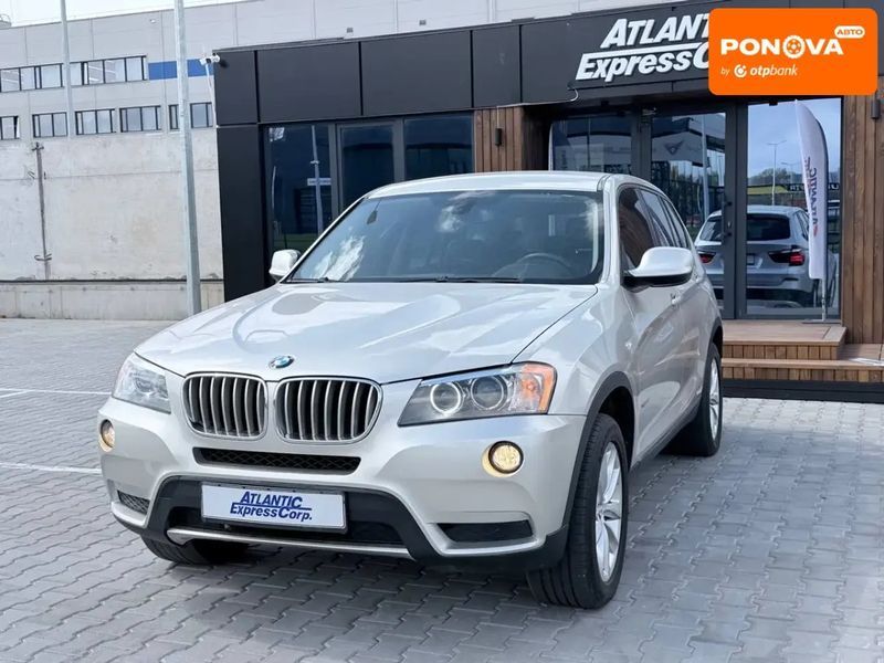 BMW X3, 2014 р., Бензин, 131 тис. км, Позашляховик / Кросовер, Сірий, Київ AT-10419200 фото