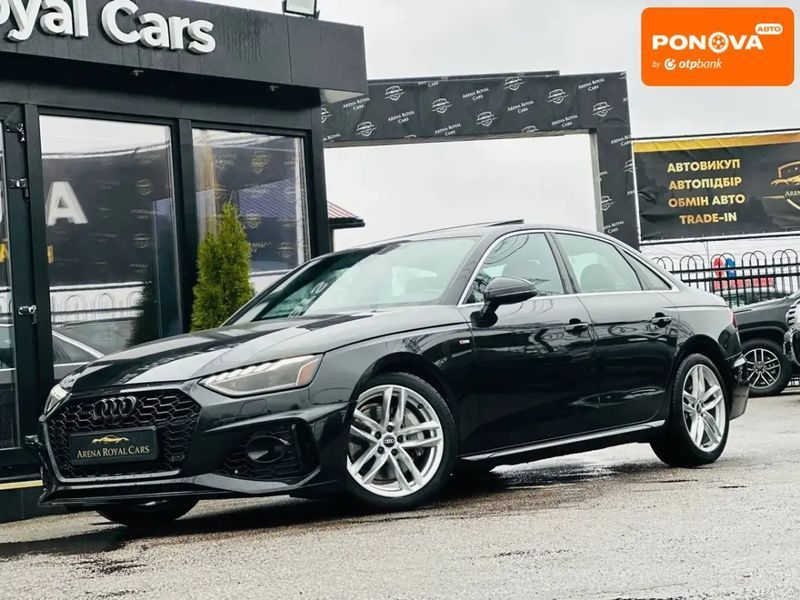 Audi A4, 2021 г., Бензин, 27 тыс. км, Седан, Чорный, Харьков AT-10409040 фото