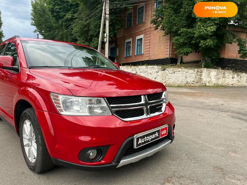 Dodge Journey, 2016, Бензин, 3.6 л., 156 тис. км, Позашляховик / Кросовер, Червоний, Вінниця 97853 фото