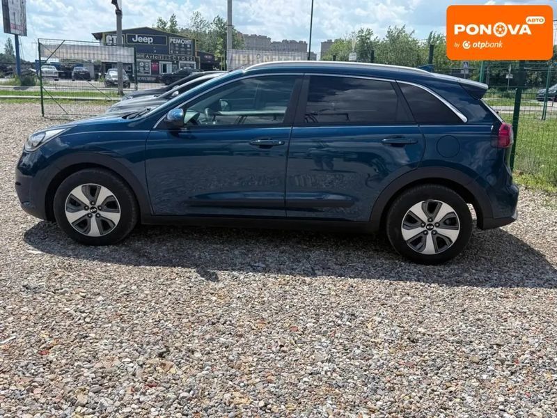 Kia Niro, 2018 г., Гибрид (HEV), 131 тыс. км, Хетчбек, Синий, Софіївська Борщагівка AT-10419392 фото