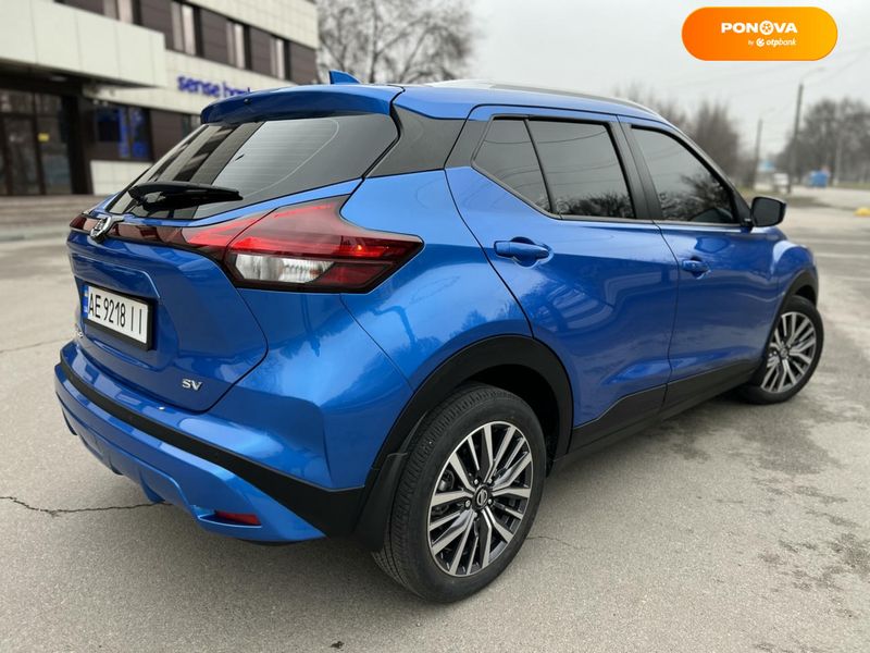 Nissan Kicks, 2021, Бензин, 1.6 л., 35 тис. км, Позашляховик / Кросовер, Синій, Дніпро (Дніпропетровськ) 29502 фото