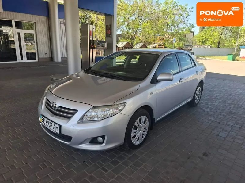 Toyota Corolla, 2008 р., Бензин, 175 тис. км, Седан, Сірий, Миколаїв AT-10403506 фото