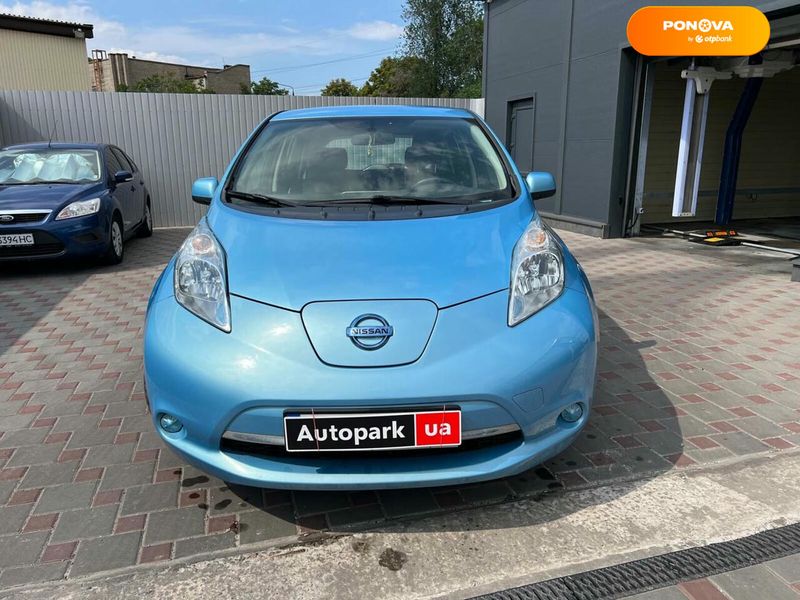 Nissan Leaf, 2014, Електро, 79 тис. км, Хетчбек, Синій, Запоріжжя 110981 фото