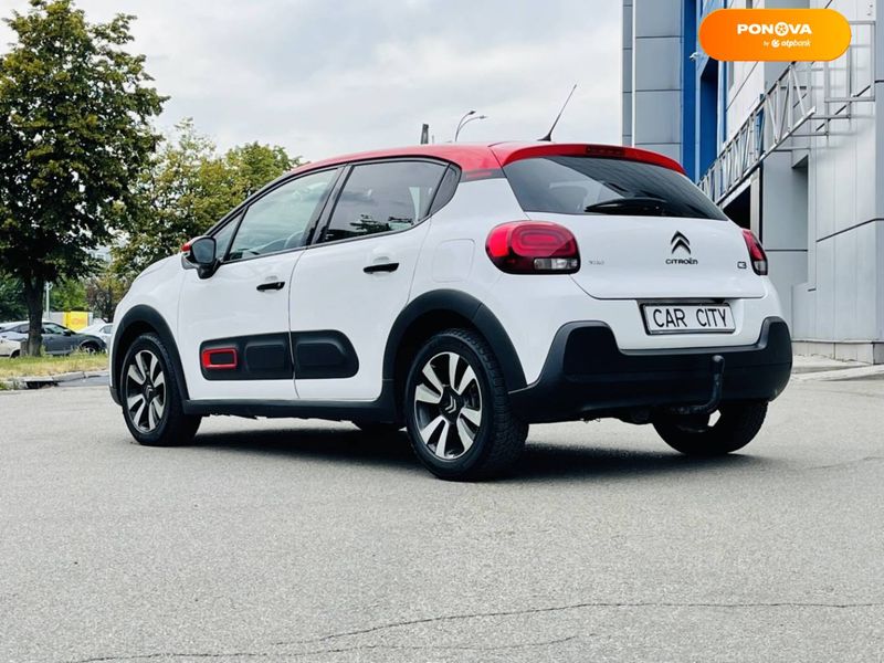 Citroen C3, 2020, Бензин, 1.2 л., 141 тис. км, Хетчбек, Білий, Київ 97432 фото