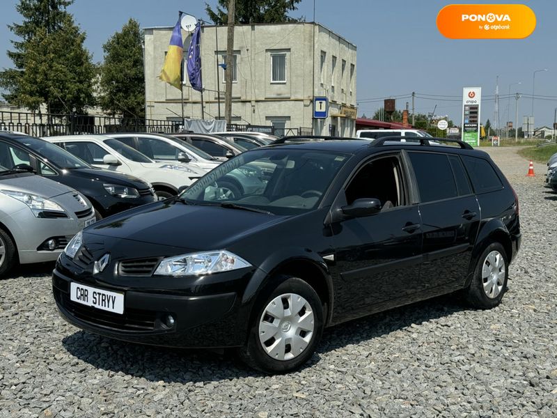 Renault Megane, 2008, Бензин, 1.6 л., 260 тис. км, Універсал, Чорний, Стрий 110429 фото