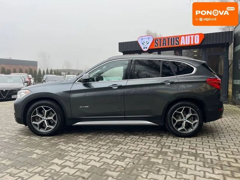BMW X1, 2016 р., Бензин, 203 тис. км, Позашляховик / Кросовер, Сірий, Хмельницький AT-10407320 фото