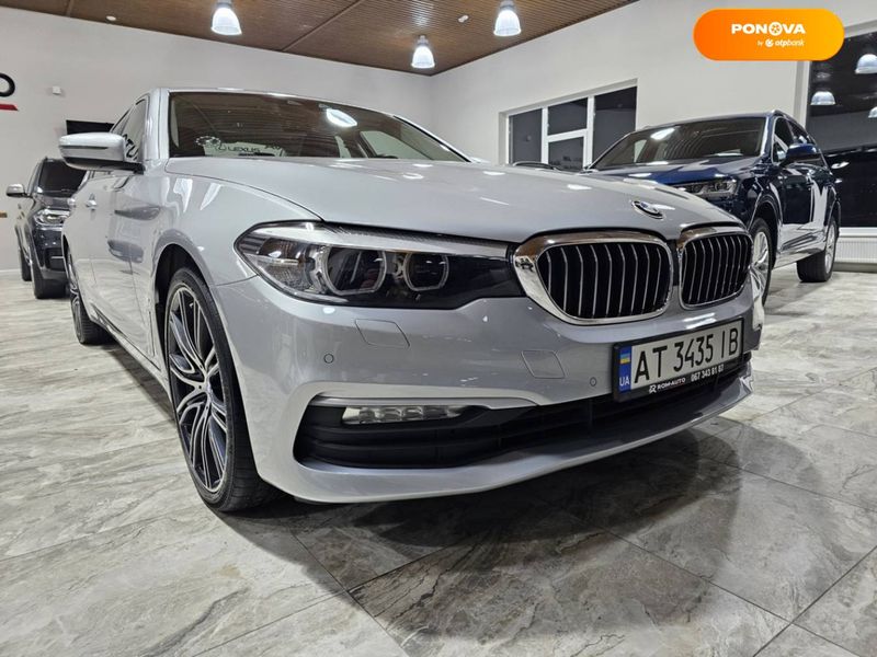 BMW 5 Series, 2018, Дизель, 2.99 л., 207 тыс. км, Седан, Серый, Коломыя 43749 фото