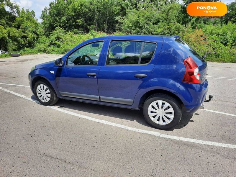 Dacia Sandero, 2008, Бензин, 1.4 л., 194 тыс. км, Хетчбек, Синий, Полтава Cars-Pr-63224 фото