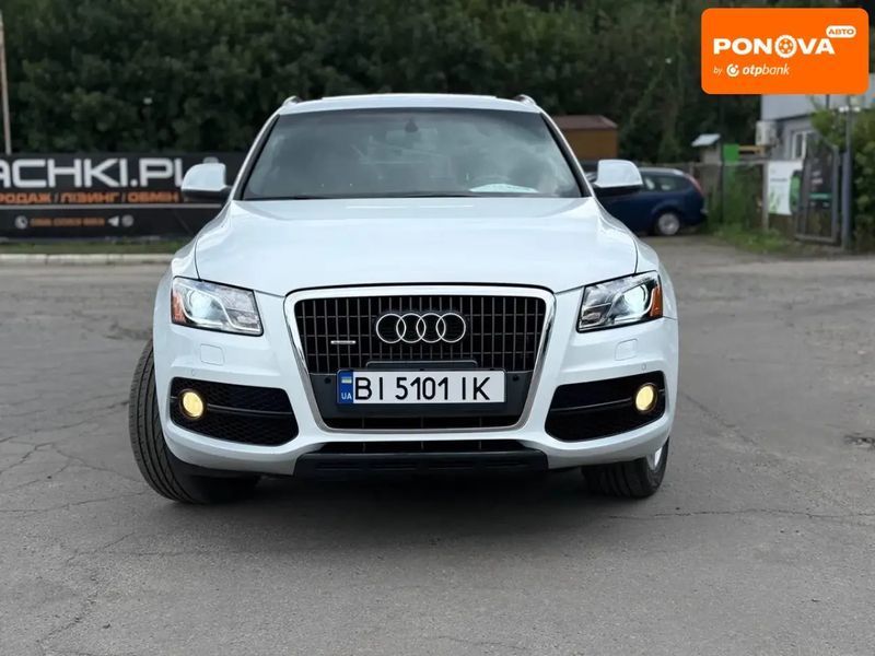 Audi Q5, 2011 г., Бензин, 155 тыс. км, Внедорожник / Кроссовер, Белый, Полтава AT-10396347 фото