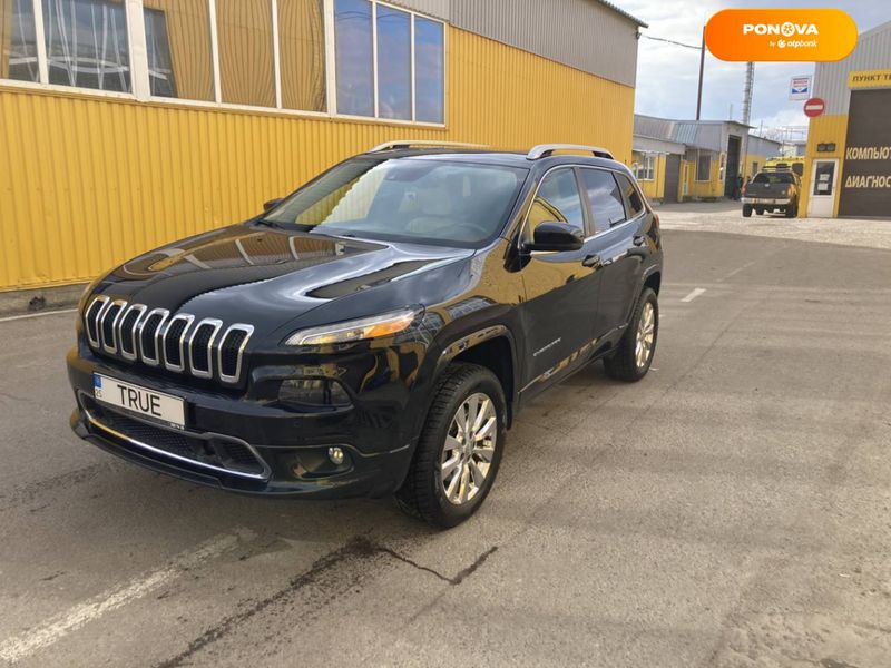 Jeep Cherokee, 2016, Бензин, 3.2 л., 201 тыс. км, Внедорожник / Кроссовер, Чорный, Чернигов Cars-Pr-68380 фото