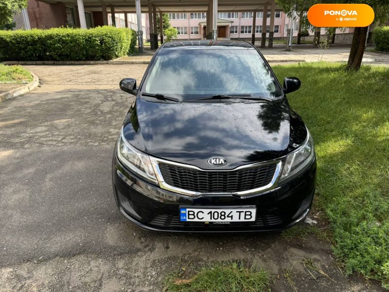 Kia Rio, 2014, Бензин, 1.4 л., 140 тис. км, Седан, Чорний, Новий Розділ Cars-Pr-58819 фото