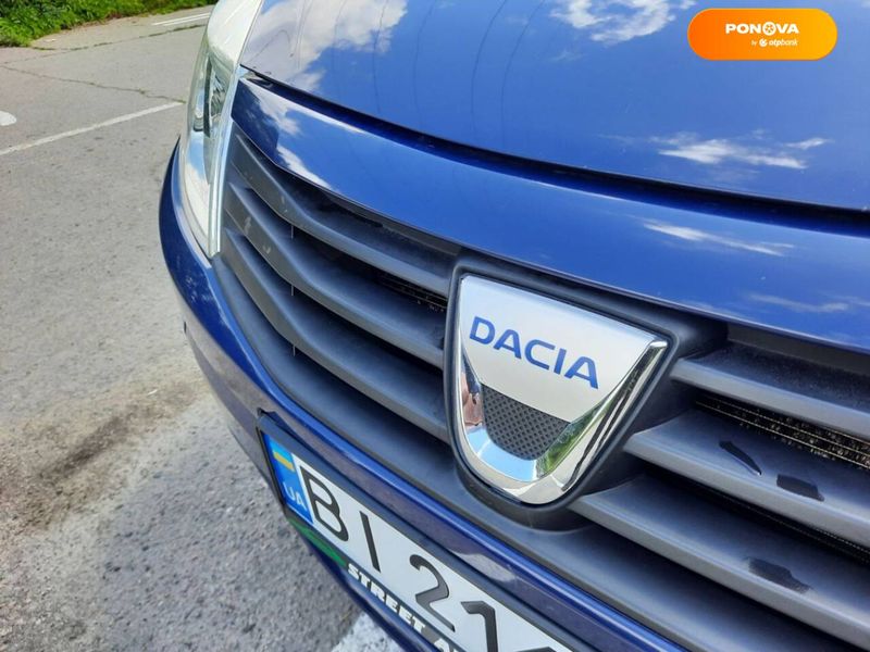 Dacia Sandero, 2008, Бензин, 1.4 л., 194 тыс. км, Хетчбек, Синий, Полтава Cars-Pr-63224 фото