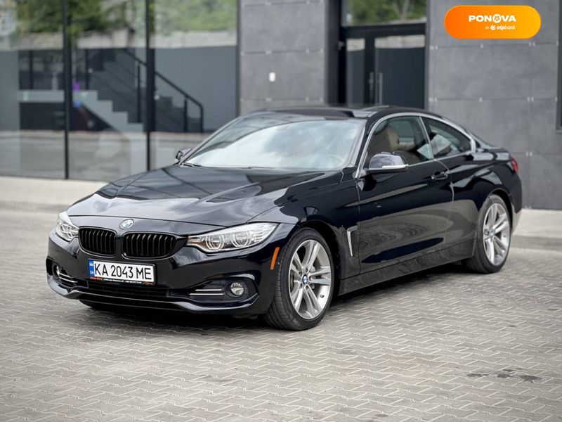 BMW 4 Series, 2016, Бензин, 3 л., 59 тыс. км, Купе, Чорный, Киев Cars-Pr-66919 фото