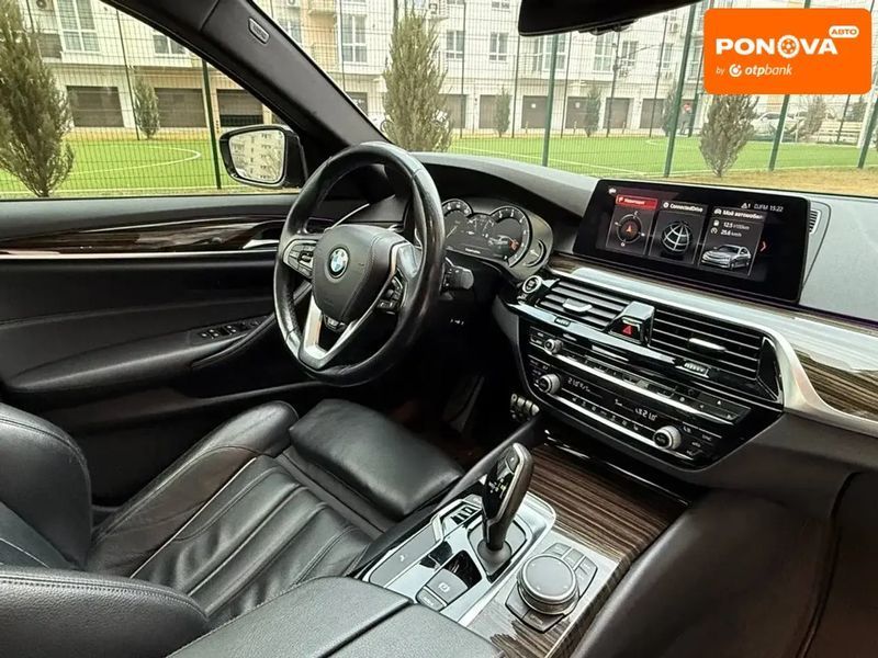 BMW 5 Series, 2017 р., Бензин, 99 тис. км, Седан, Сірий, Дніпро (Дніпропетровськ) AT-10415273 фото