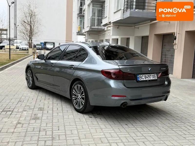 BMW 5 Series, 2017 р., Бензин, 99 тис. км, Седан, Сірий, Дніпро (Дніпропетровськ) AT-10415273 фото