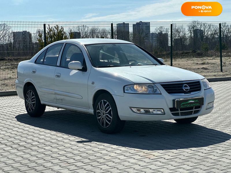 Nissan Almera, 2011, Бензин, 1.6 л., 164 тис. км, Седан, Білий, Київ 108147 фото