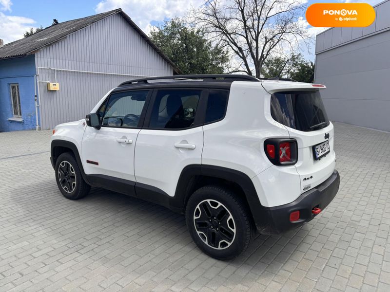 Jeep Renegade, 2016, Бензин, 2.36 л., 211 тис. км, Позашляховик / Кросовер, Білий, Полтава 103455 фото