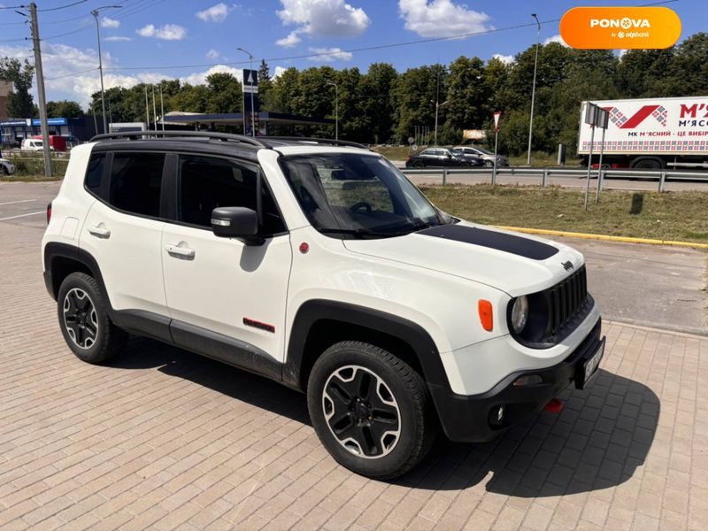 Jeep Renegade, 2016, Бензин, 2.36 л., 211 тис. км, Позашляховик / Кросовер, Білий, Полтава 103455 фото