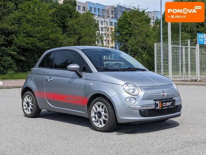 Fiat 500, 2015 р., Бензин, 95 тис. км, Хетчбек, Сірий, Львів AT-10400462 фото