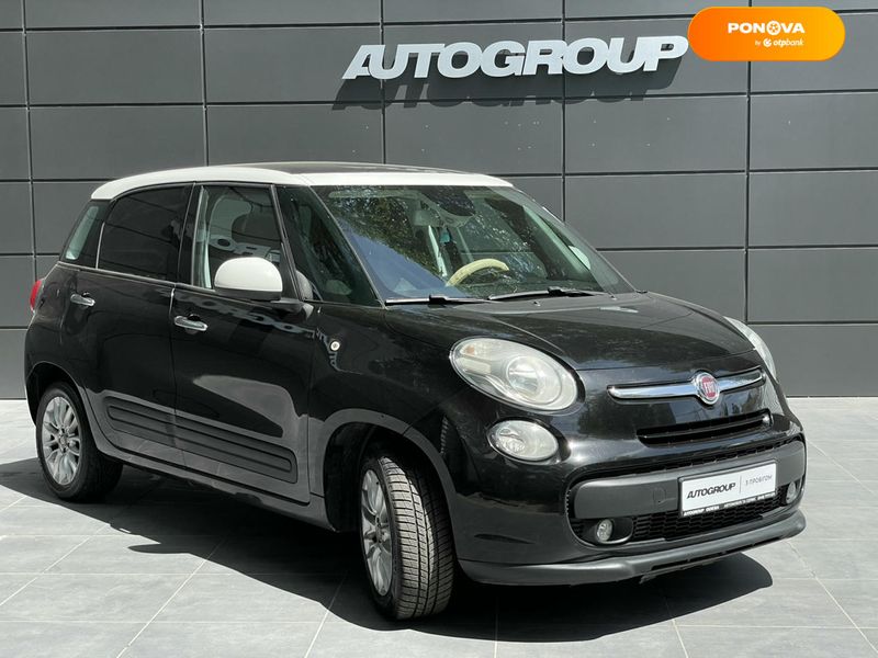 Fiat 500L, 2013, Дизель, 1.25 л., 192 тис. км, Хетчбек, Чорний, Одеса 101543 фото