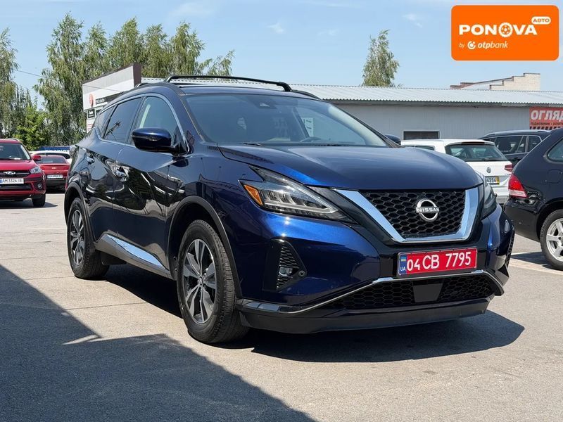 Nissan Murano, 2023 р., Бензин, 75 тис. км, Позашляховик / Кросовер, Синій, Житомир AT-10420656 фото