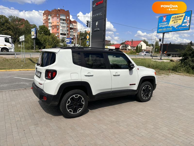 Jeep Renegade, 2016, Бензин, 2.36 л., 211 тис. км, Позашляховик / Кросовер, Білий, Полтава 103455 фото