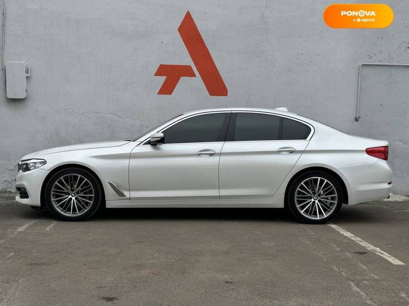 BMW 5 Series, 2017, Дизель, 2 л., 176 тис. км, Седан, Білий, Одеса 43810 фото