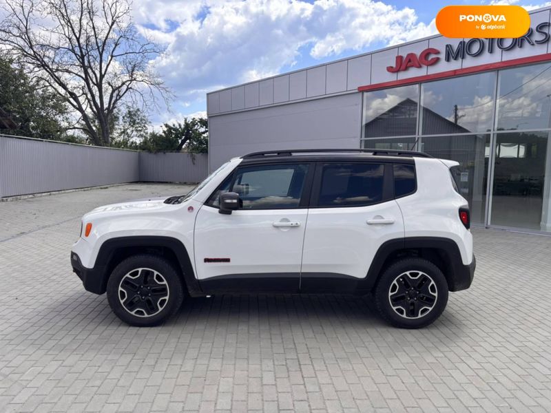 Jeep Renegade, 2016, Бензин, 2.36 л., 211 тис. км, Позашляховик / Кросовер, Білий, Полтава 103455 фото