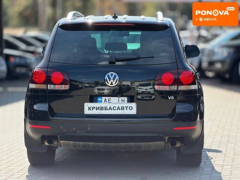 Volkswagen Touareg, 2008 р., Газ пропан-бутан / Бензин, 297 тис. км, Позашляховик / Кросовер, Чорний, Кривий Ріг AT-10426704 фото