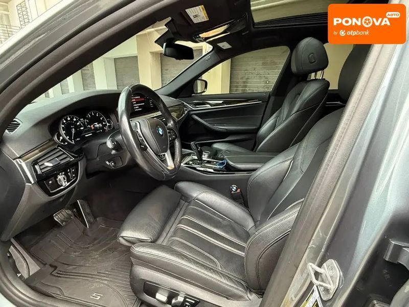 BMW 5 Series, 2017 р., Бензин, 99 тис. км, Седан, Сірий, Дніпро (Дніпропетровськ) AT-10415273 фото