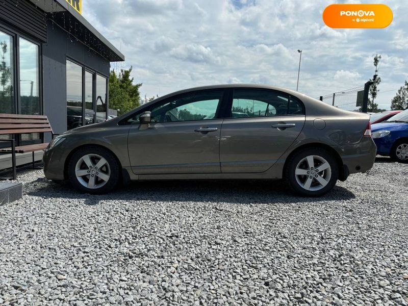 Honda Civic, 2008, Газ пропан-бутан / Бензин, 1.8 л., 282 тис. км, Седан, Бежевий, Львів 110170 фото