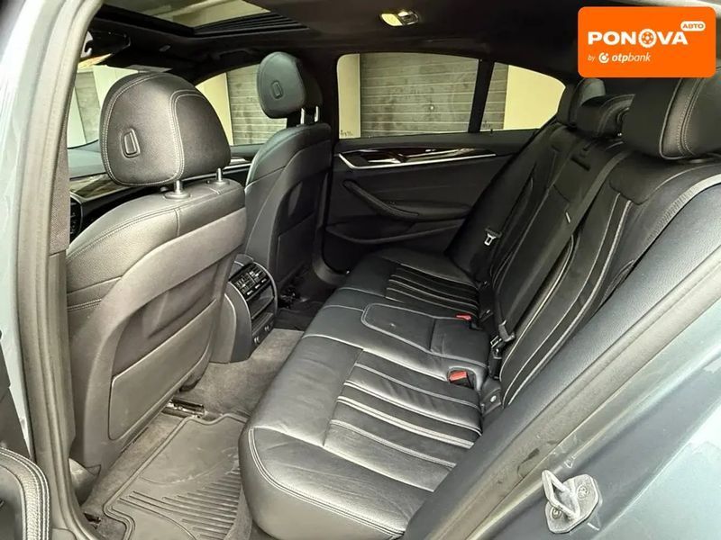 BMW 5 Series, 2017 р., Бензин, 99 тис. км, Седан, Сірий, Дніпро (Дніпропетровськ) AT-10415273 фото