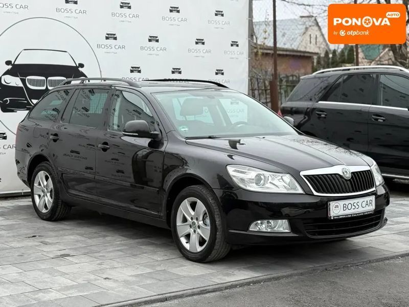 Skoda Octavia, 2010 р., Бензин, 189 тис. км, Універсал, Чорний, Вінниця AT-10407429 фото