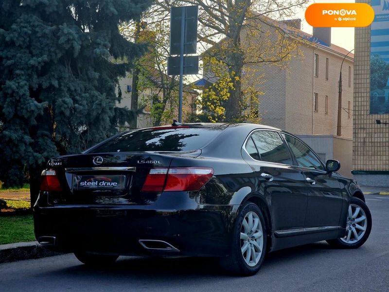 Lexus LS, 2007, Бензин, 4.6 л., 235 тис. км, Седан, Чорний, Миколаїв 34701 фото