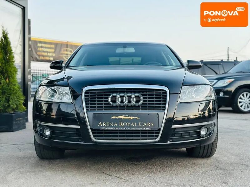 Audi A6, 2007 г., Бензин, 183 тыс. км, Седан, Чорный, Харьков AT-10404021 фото