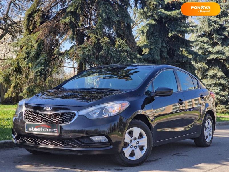 Kia Forte, 2015, Газ пропан-бутан / Бензин, 1.8 л., 155 тыс. км, Седан, Чорный, Николаев 34129 фото