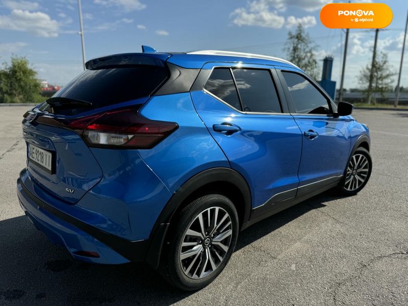 Nissan Kicks, 2021, Бензин, 1.6 л., 35 тис. км, Позашляховик / Кросовер, Синій, Дніпро (Дніпропетровськ) 29502 фото